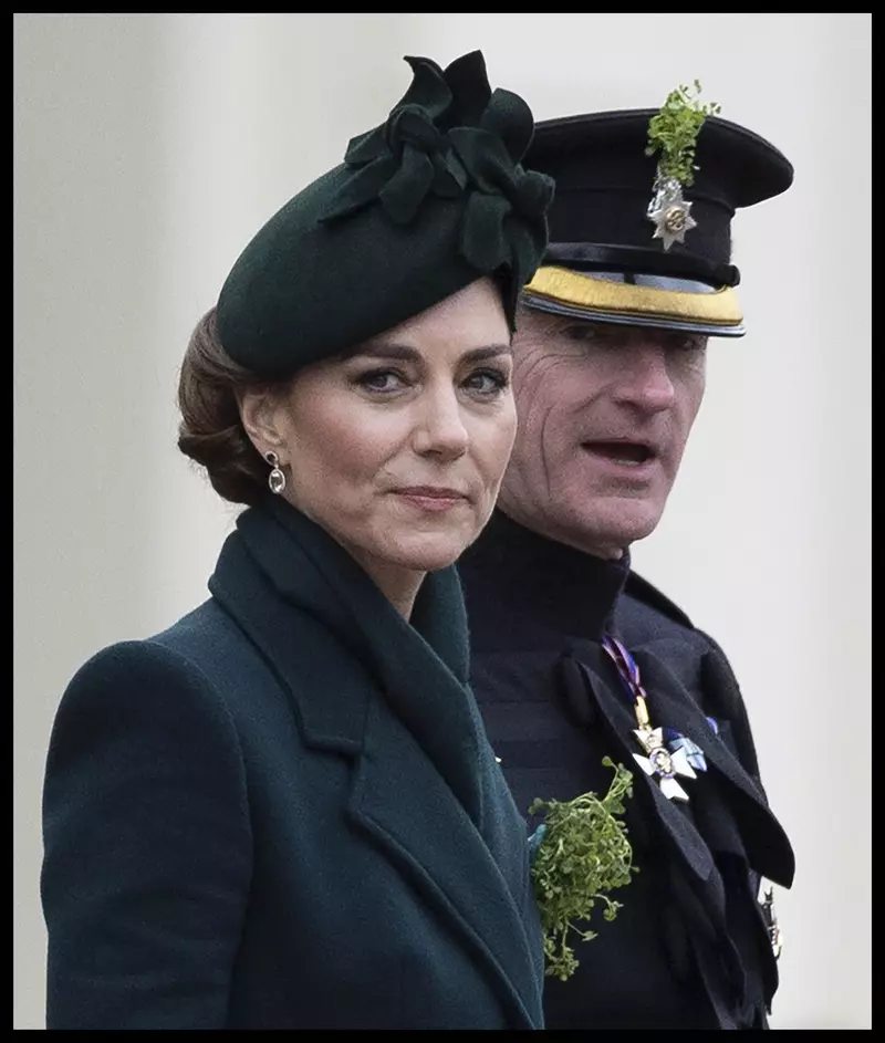 Kate Middleton at the Irish Guard’s St.Patrick’s Day Parade