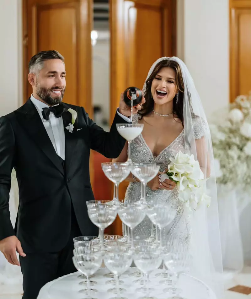 Monica Bîrlădeanu și Valeriu Gheorghiță la nunta lor, 5 octombrie 2025 (3)