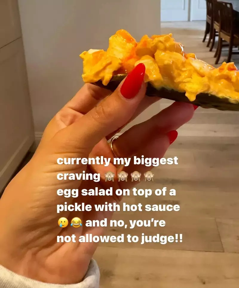 Hailey Bieber poftă neobișnuită în sarcină