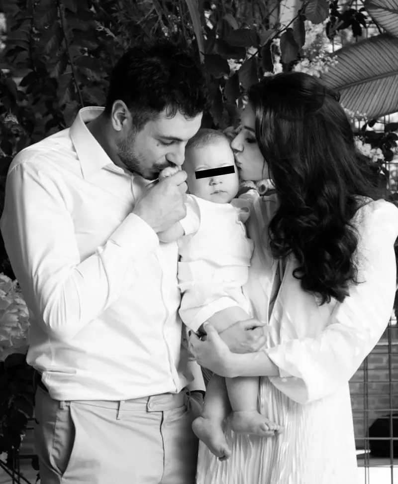 Alexandru Pițurcă, Cristina Ich și copilul lor, Noah Alexandru Pițurcă