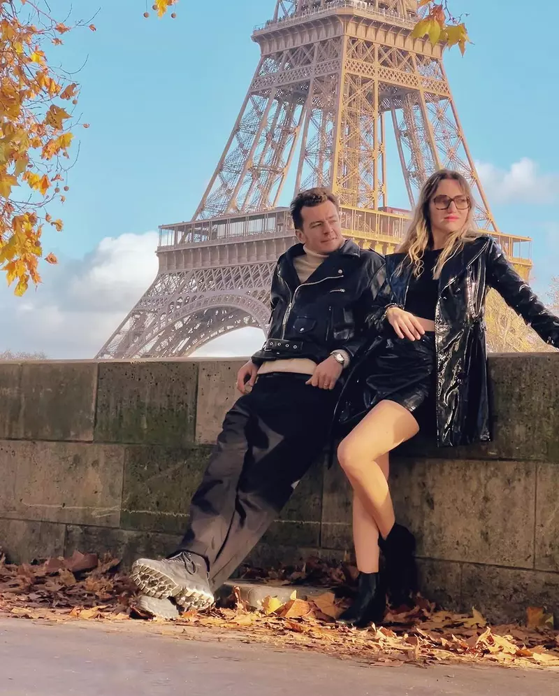 Jean Gavril și soția sa, Bianca