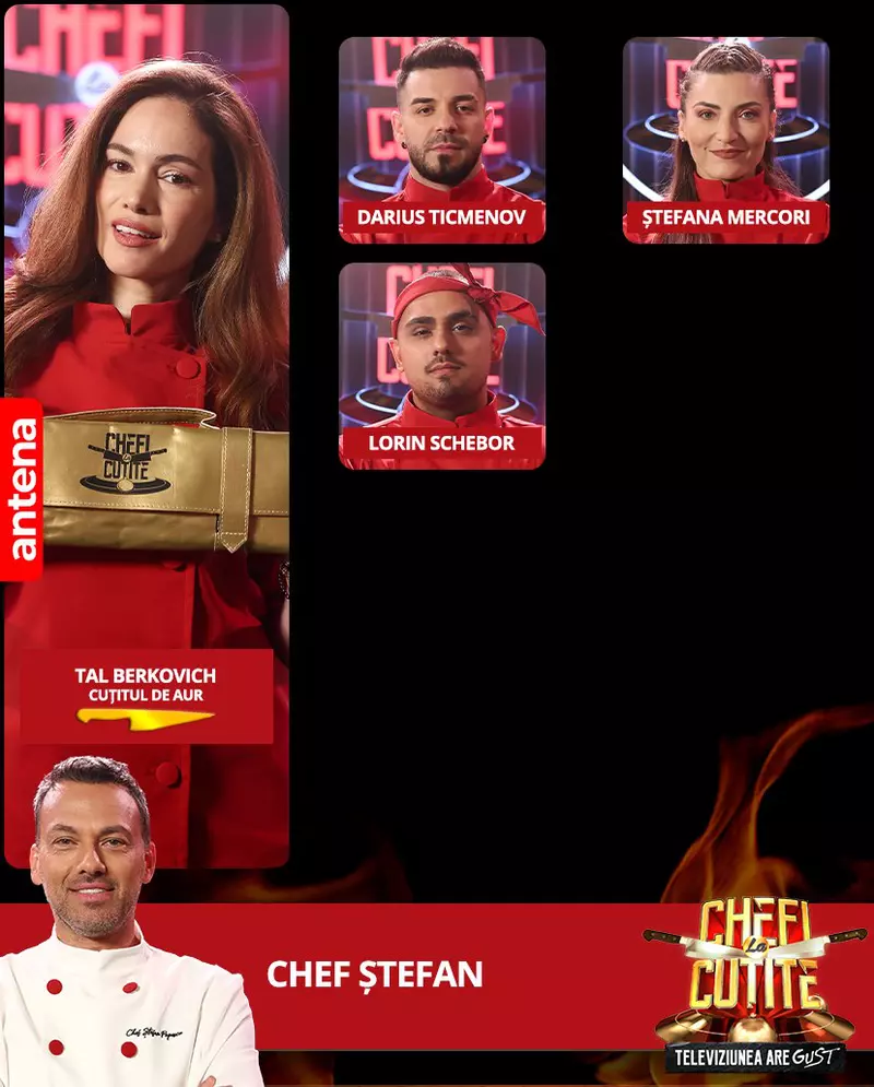 Echipa bordo – Chef Ștefan Popescu