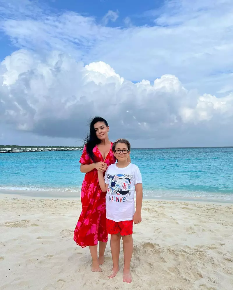 Andreea Mantea, vacanță în Dubai