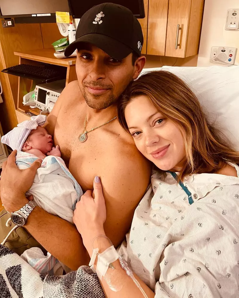 Wilmer Valderrama, Amanda Pacheco și fiica lor