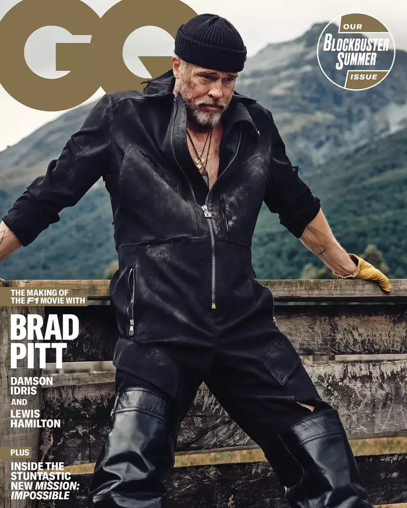 For GQ’s Blockbuster Summer Issue, we called in blockbuster talent- Brad Pitt, Damson Idris, and Lewis Hamilton, the three stars behind #F1theMovie, this season’s $200 million–plus bid to make Hollywood’s n