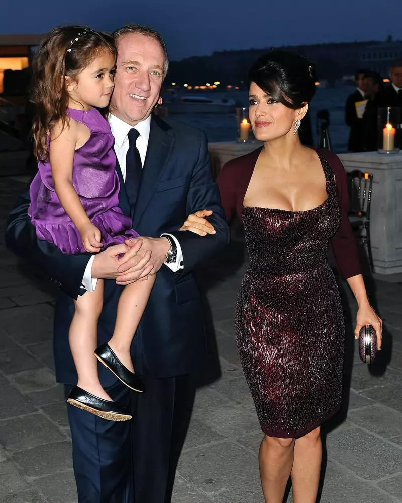 Salma Hayek, mesaj de ziua soțului ei 