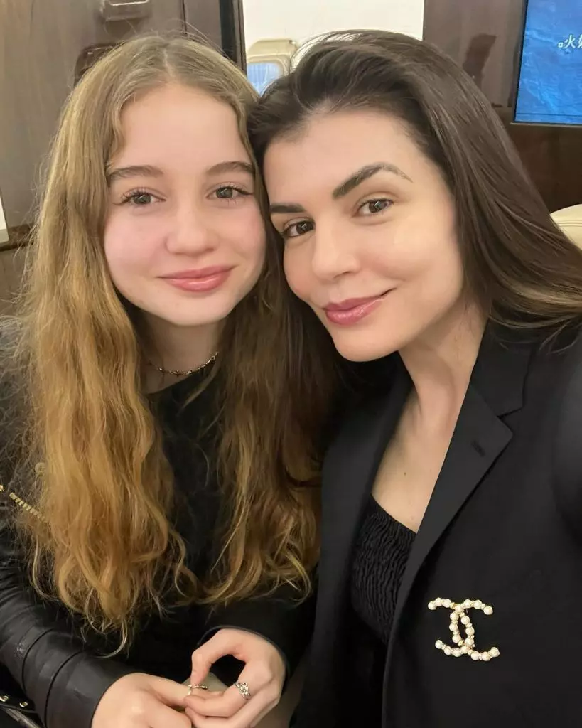 Monica Gabor fiica Irina Columbeanu