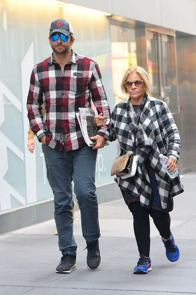 *EXCLUSIVE* Bradley Cooper spends time with his Mother Gloria