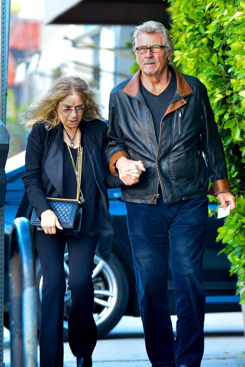 *EXCLUSIVE* Barbra Streisand and James Brolin have a date nite dinner at Giorgio Baldi