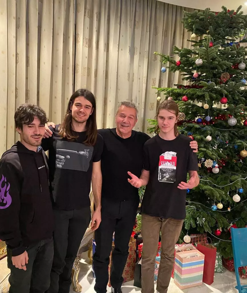 Dan Bittman și fiii lui, Alex, Patrick și Mark