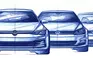 The all-new Golf (design sketch)