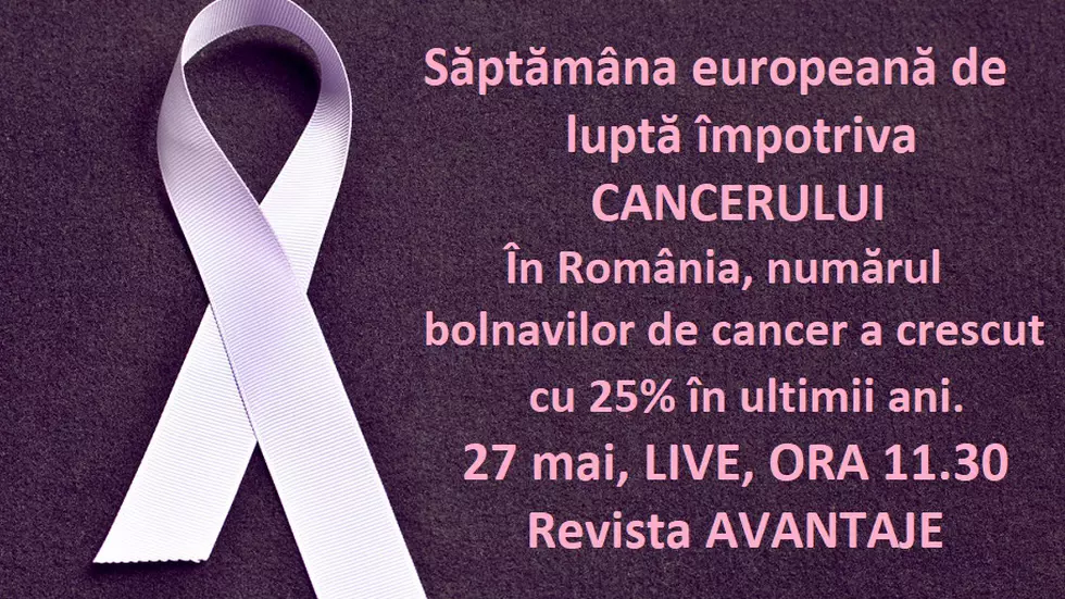 LIVE 27 mai ora 11.30: numărul pacienților cu cancer a crescut cu aproximativ 25%