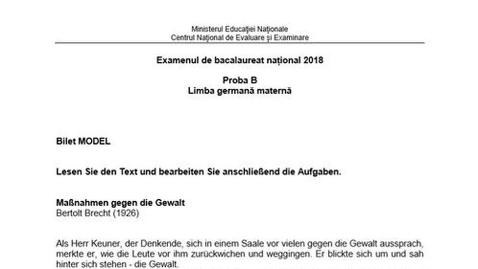 Subiecte Romană Bacalaureat 2018 Modele Barem Corectare Cursuri De Limba Engleza Si Germana Piata Iancului Blog Accesis