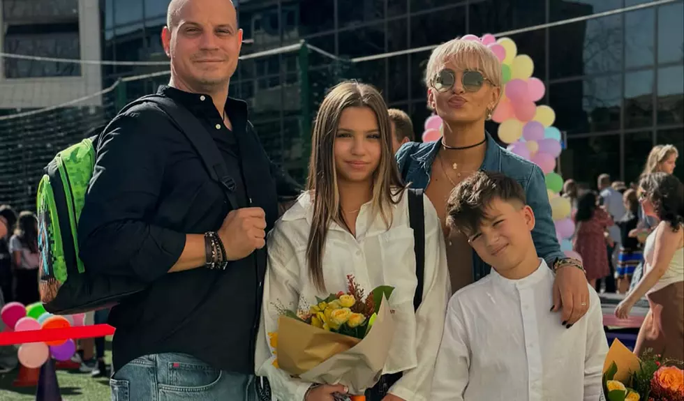 Giulia Anghelescu și Vlad Huidu, mesaje emoționante de ziua fiicei lor. Antonia a împlinit 14 ani: "Să nu-ți pierzi niciodată curajul"
