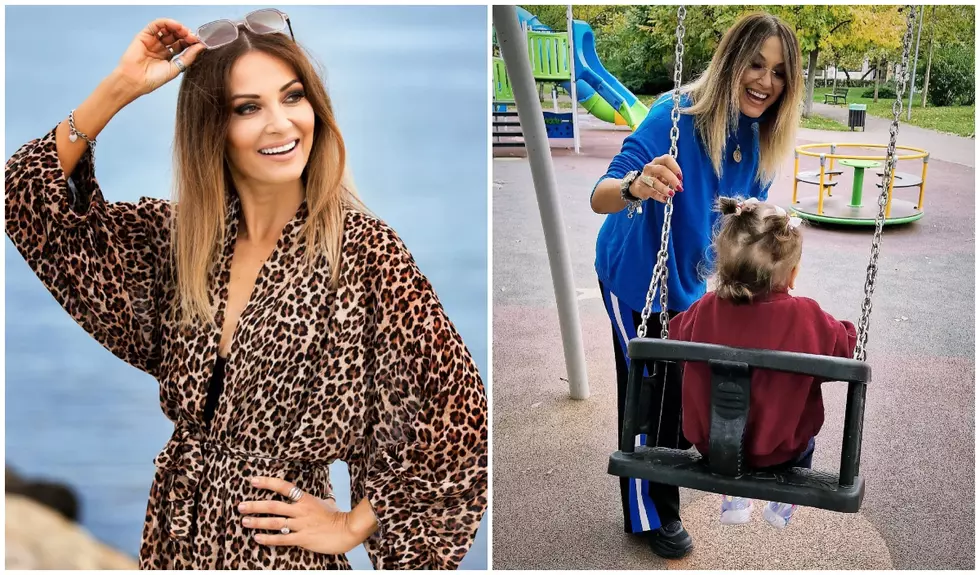 Anca Țurcașiu a surprins-o pe nepoata ei, Zoe, într-o ipostază adorabilă: "Dragostea mea"
