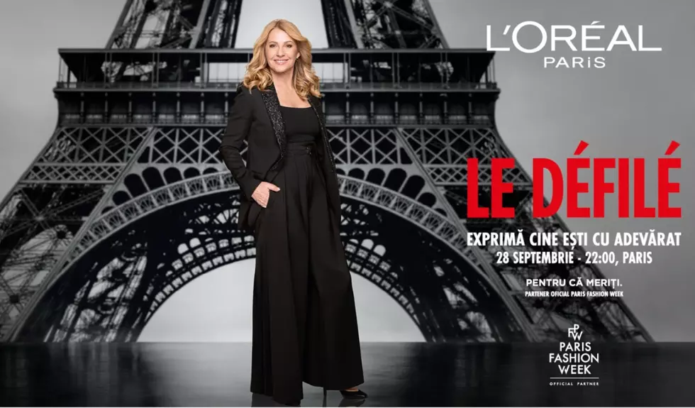 L'Oréal Paris Le Défilé – Spectacolul suprem al puterii feminine, Nadia Comăneci pe catwalk și posibilitatea de a urmări totul LIVE!