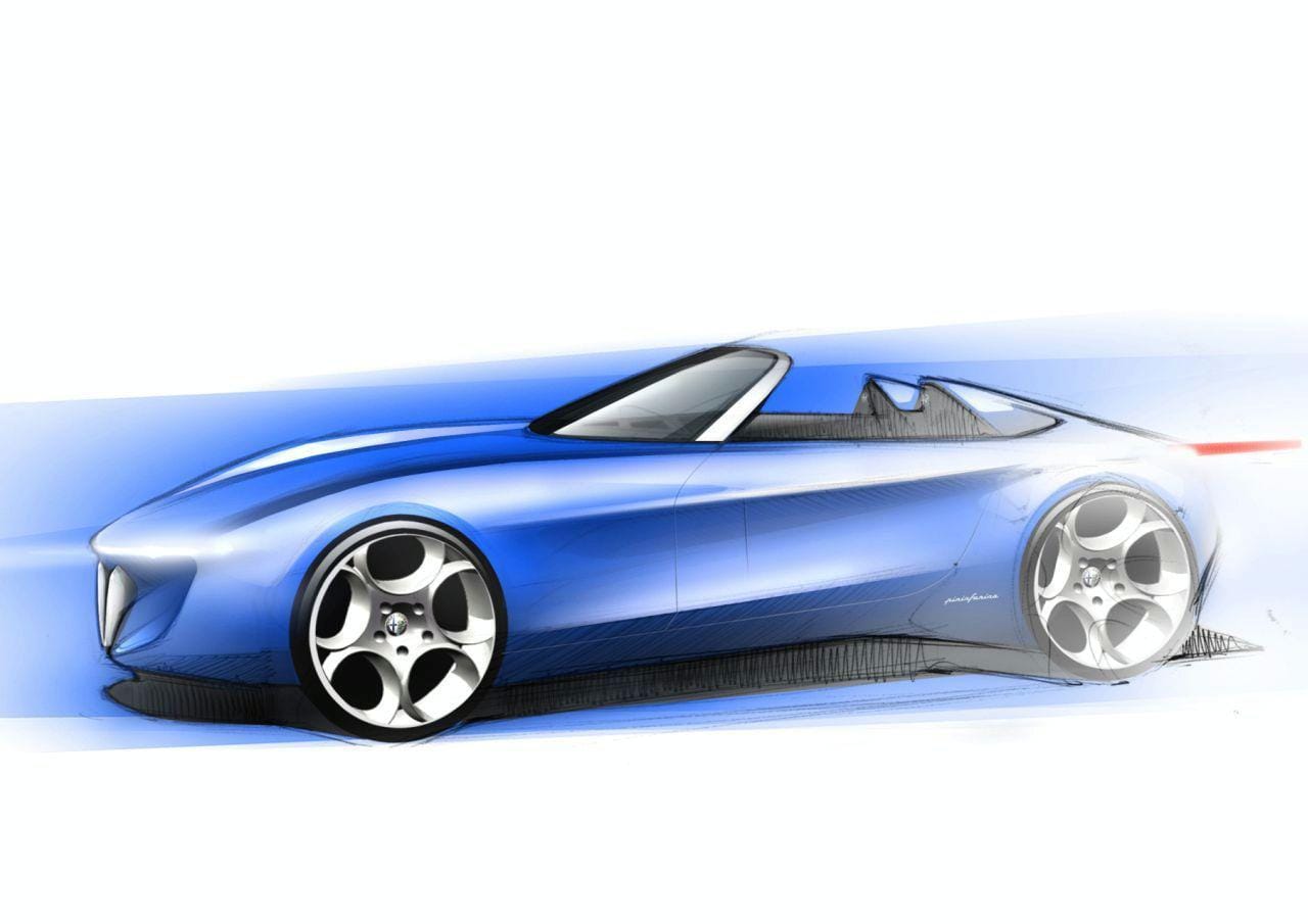 Concept Pininfarina in cinstea colaborarii cu Alfa Romeo