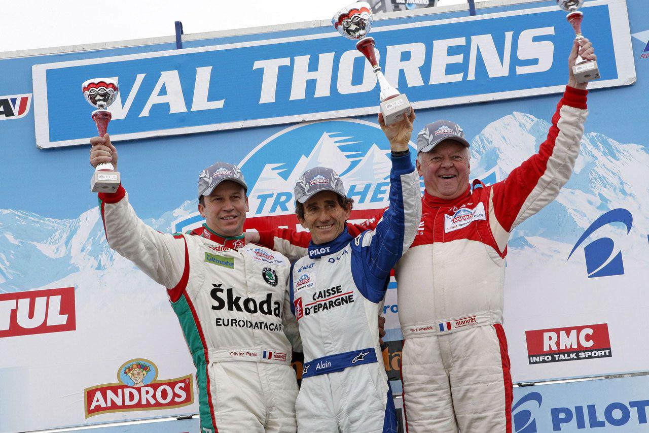 Alain Prost a castigat locul doi cu Dacia Duster in Trofeul Andros