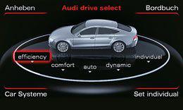 12 – Butonul ”efficiency” de la Audi