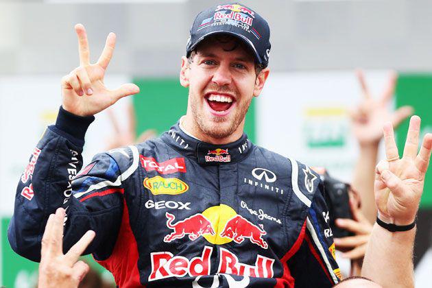 Sebastian Vettel, campion pentru a treia oara in Formula 1