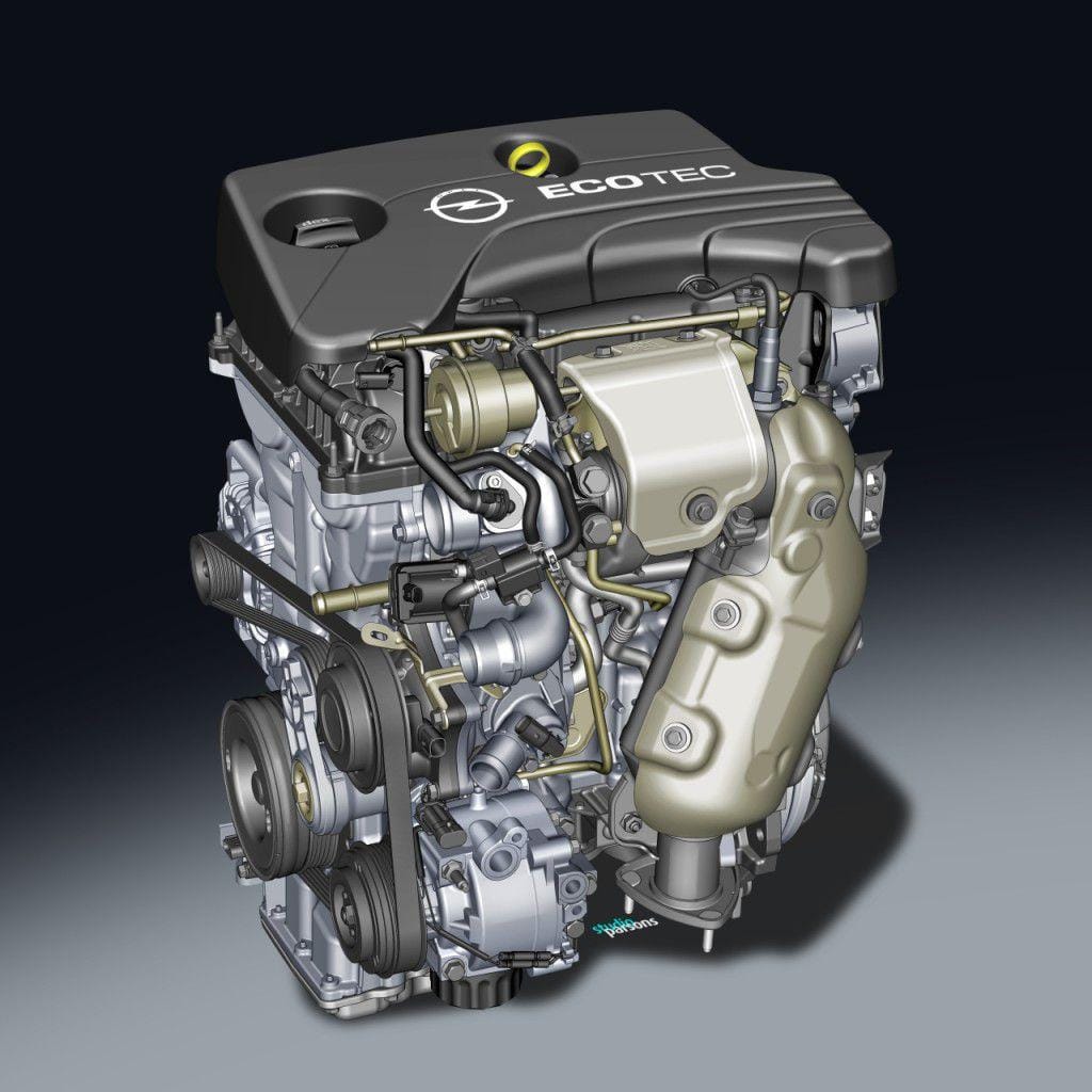 Noul motor Opel turbo cu 3 cilindri, fabricat în întregime din aluminiu