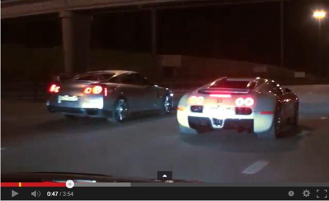 Nissan GT-R sau Bugatti Veyron?
