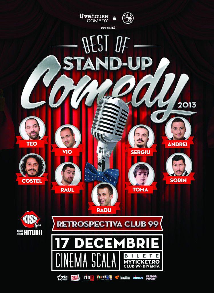 Best of Stand-Up Comedy 2013 – un maraton al umorului înainte de Crăciun