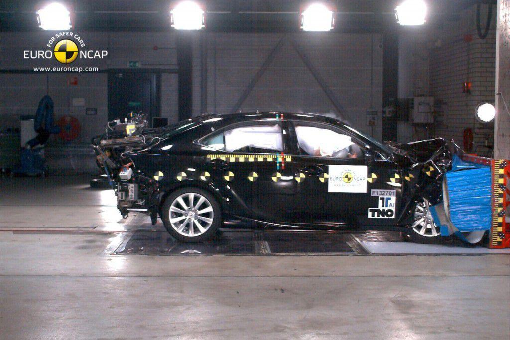 Lexus IS: Best in Class 2013 la EuroNCAP
