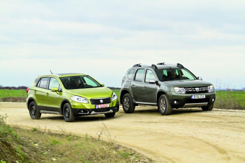 Duelul SUVurior Dacia Duster vs Suzuki SX4 SCross