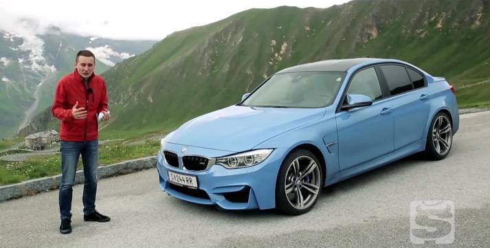 Test cu BMW M3 in Austria