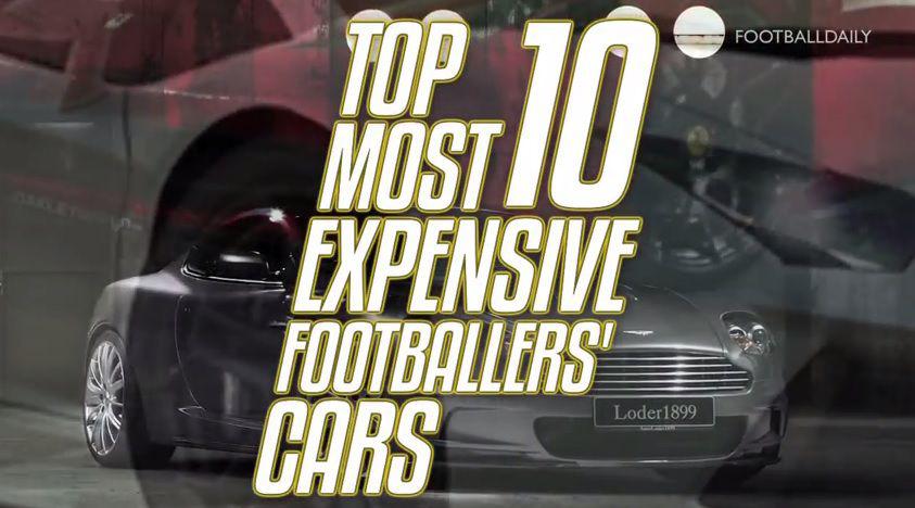 Cele mai scumpe masini aflate in posesia fotbalistilor