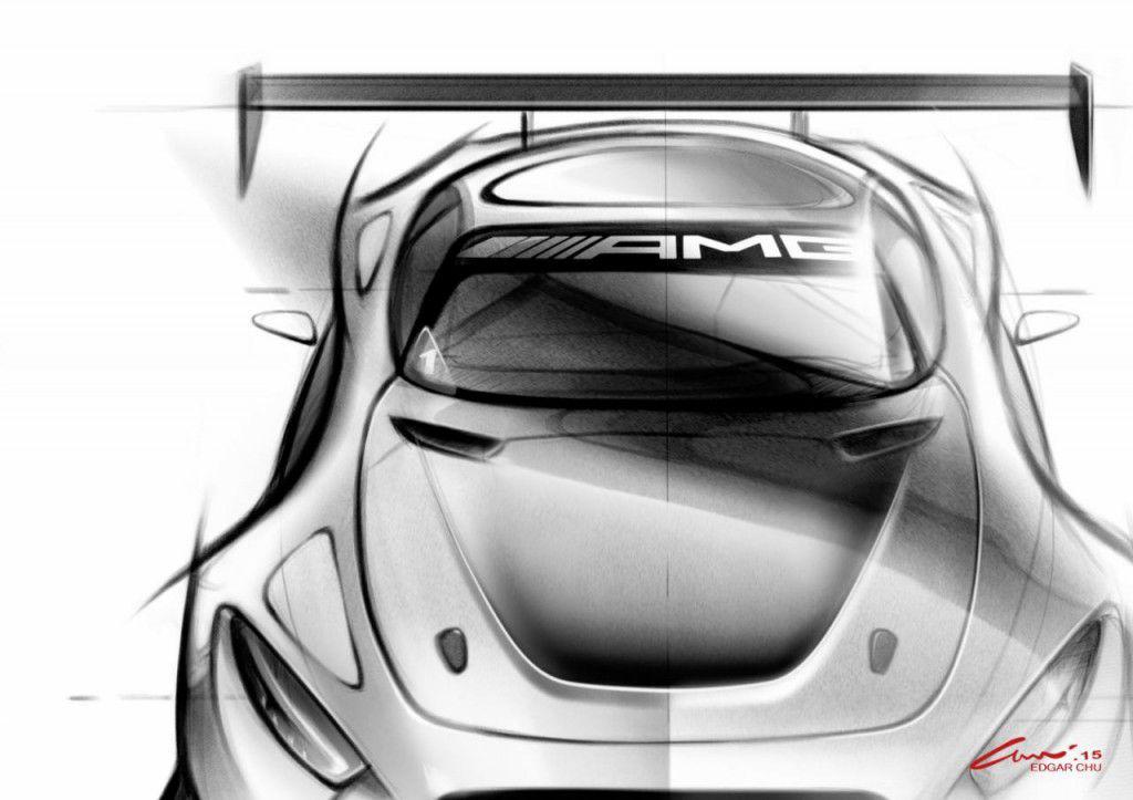 Mercedes-AMG GT3 – Primele schițe oficiale
