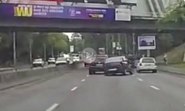 Road rage în București – Update: Vinovatul a fost acuzat de tentativă de omor