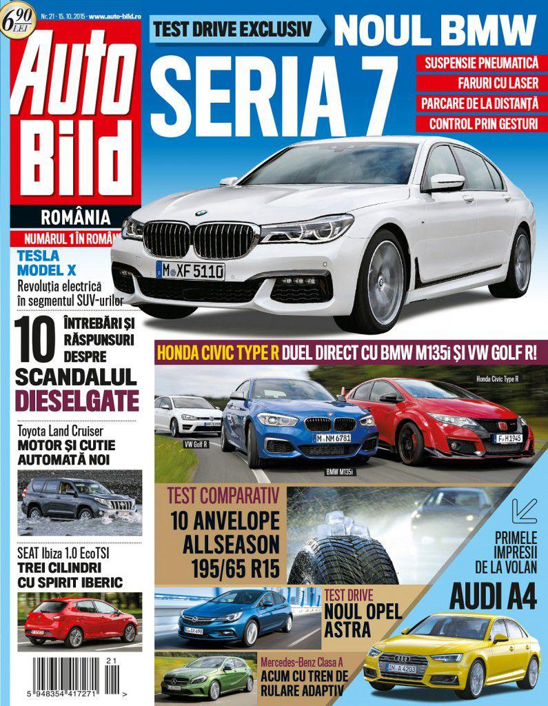 Revista Auto Bild Nr 21 Din 15 Octombrie 2015 Headline Revista Auto Bild