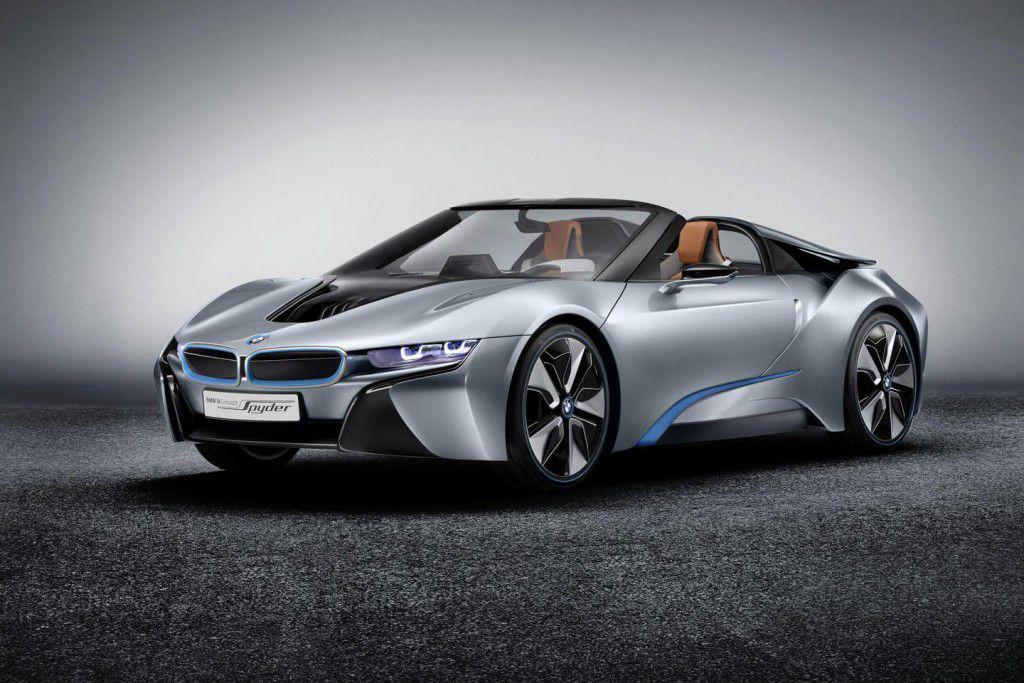 BMW i8 Spyder Concept ar putea debuta la CES 2016