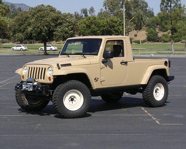 Jeep pregătește trei modele speciale. Wrangler pick-up este printre ele