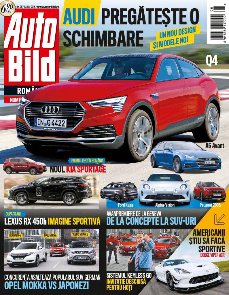Revista AUTO BILD nr. 5 din 04 martie 2016 | auto-bild.ro