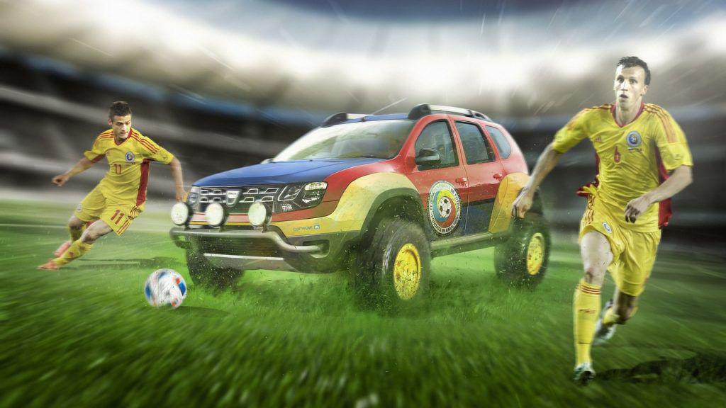 Euro 2016 – Mașinile naționalelor de la Euro, îmbrăcate în echipamentele de concurs