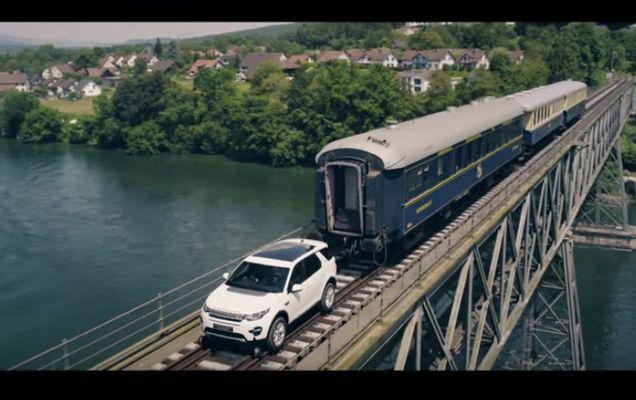 Asta da promovare! Un Land Rover Discovery Sport a tractat un tren de peste 100 de tone | VIDEO