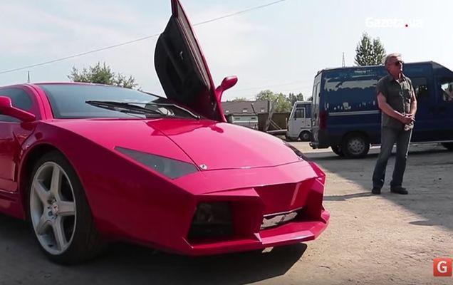 Un bărbat din Ucraina și-a construit singur un Lamborghini Reventon | VIDEO