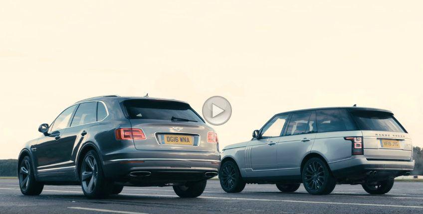 Bentley Bentayga față în față cu Range Rover SVAutobiography