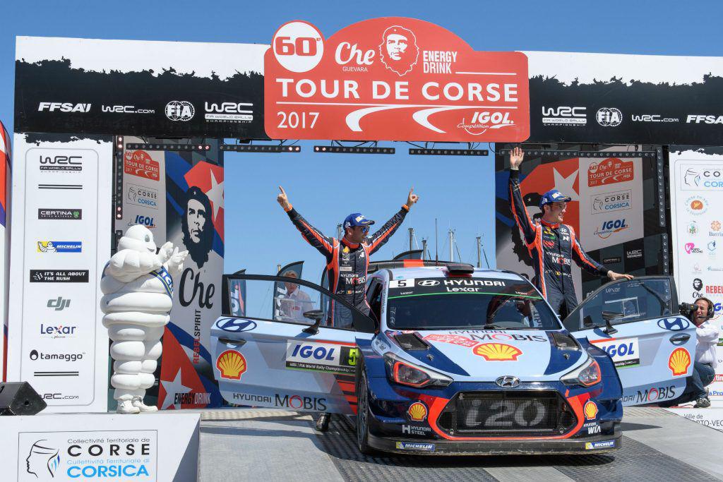 WRC 2017 – Thierry Neuville câștigă Raliul din Corsica