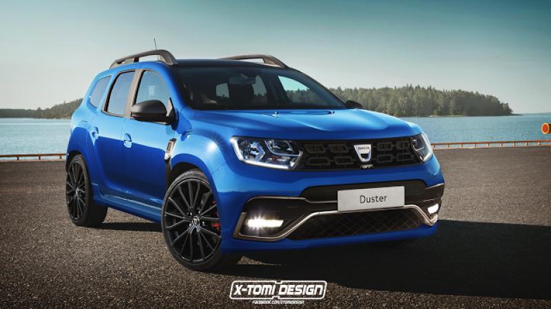 Cum ar putea arăta Dacia Duster GT