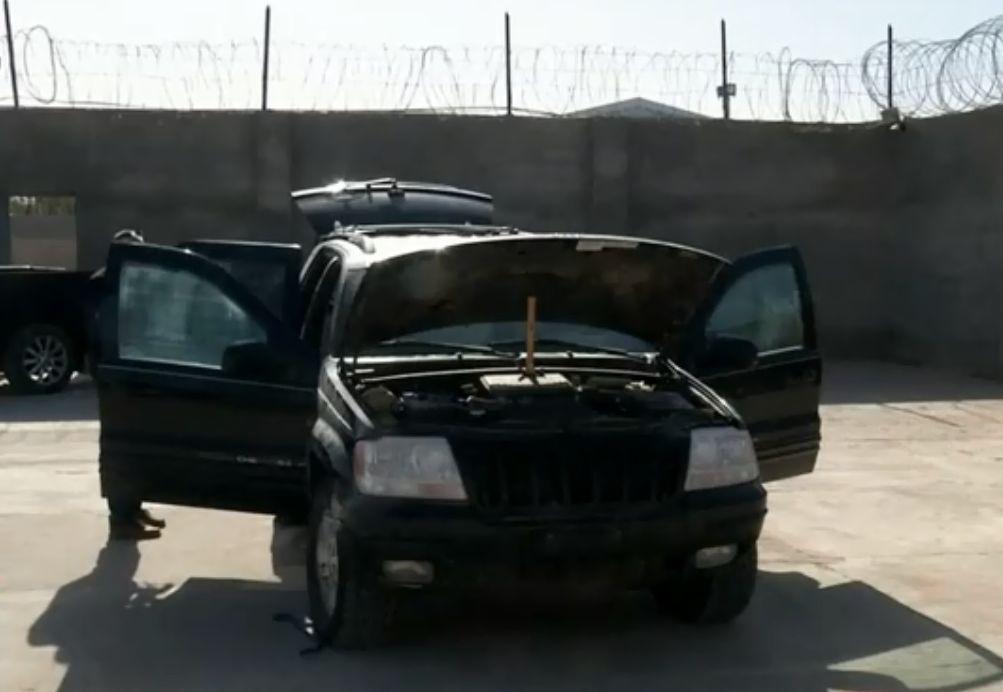 Un terorist le-a lăsat polițiștilor mașina pe care voia să o arunce în aer