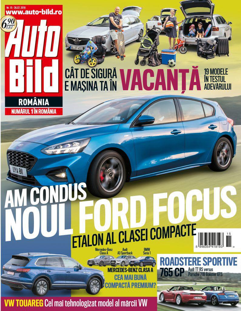 Revista AUTO BILD Nr 15 din 26 iulie 2018 | auto-bild.ro