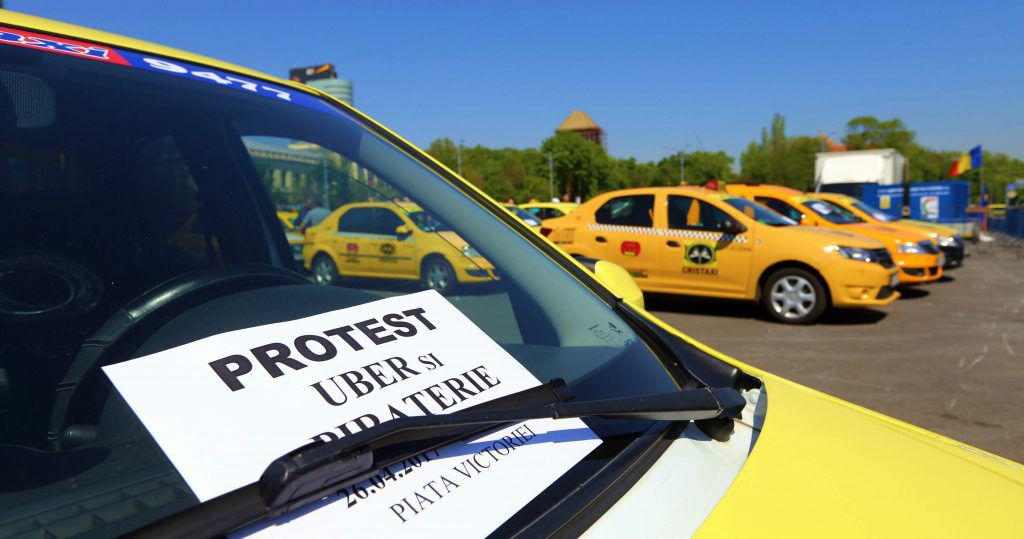 Taximetriștii au câștigat – Guvernul a adoptat ordonanța anti-Uber