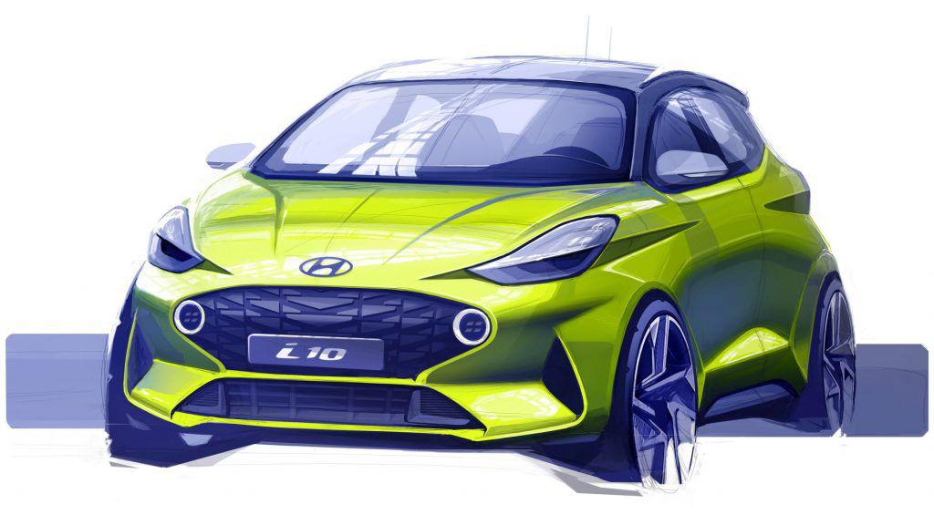 Iată prima schiţă cu viitorul Hyundai i10