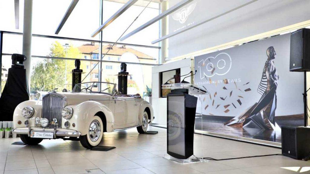 Bentley România își modernizează showroom-ul din București
