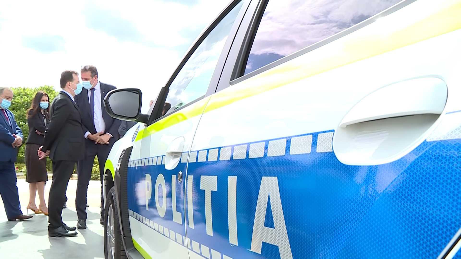 Poliția Română primește mașini noi! Iată cum arată