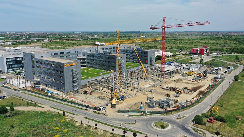 Continental investește 33 de milioane de euro pentru extinderea clădirii de birouri din Timișoara
